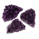 Amethyst Drusensegment A* extra Qualität Uruguay Naturstück Größe M: 5-6 cm