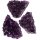 Amethyst Drusensegment A* extra Qualität Uruguay Naturstück Größe M: 5-6 cm