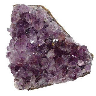 Amethyst Drusensegment Rohstck einer Druse kleines Naturstck Gre XL ca. 7 - 10 cm