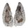 Achat Geode PAAR aufgeschnitten, poliert A* Qualität Größe *M* ca. 40 - 50 mm