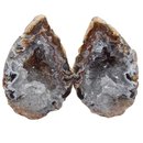 Achat Geode PAAR aufgeschnitten, poliert A* Qualitt...