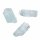 Aquamarin Beryll blau  Natur Rohstück schöne blaue klare Aqua Farbe Größe:XS - 1,2 - 2 g