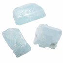 Aquamarin Beryll blau  Natur Rohstück schöne blaue klare Aqua Farbe Größe:M - 4,0 - 6 g