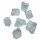Aquamarin Beryll blau  Natur Rohstück schöne blaue klare Aqua Farbe Größe:L - 7,0 - 9 g