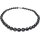 Muschelkernperlen Collier Peacock, ca. 8-14 mm, 925 Silber Karabiner, ca. 48 cm