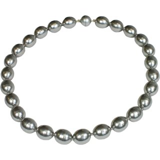 Tamouree Muschelkernperle, Circle Pearl, Ø ca 13 mm, ca. 48 cm, Damen