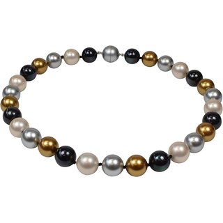 Tamouree Muschelkerperle, Collier  ca. 14 mm, Magnetschloss, ca. 48.5 cm, Damen