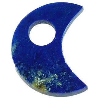 Lapis Lazuli Halb-Mond, Anhnger, ca. 15 x 20 mm