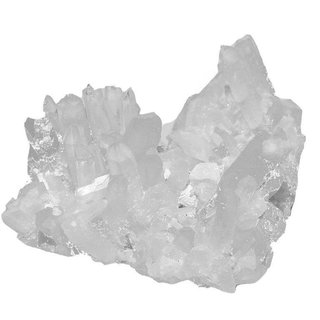 Bergkristall ca. 40 mm schöne kleine Stufe aus Brasilien  Natur gewachsen und Natur belassen