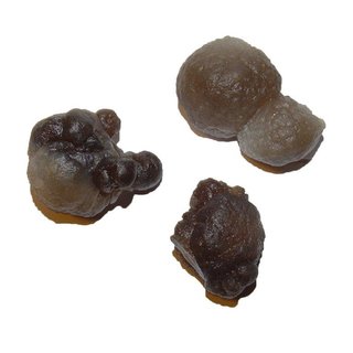 Chalcedon 3 Stck kugelige Chalcedon Quarze aus Marokko je Stck ca. 20-40 mm