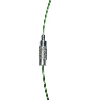 Edelstahlreifen grn 45 cm mit Schraubverschluss