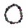 Rubin Zoisit poliertes Nugget Armband ca. 8 - 12 mm , Länge ca. 19 - 20 cm auf elastischem Stretchband