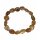 Citrin (Amethyst gebrannt) poliertes Nugget Armband ca. 10 - 12 mm , Länge ca. 19 - 20 cm auf elatischem Stretchband