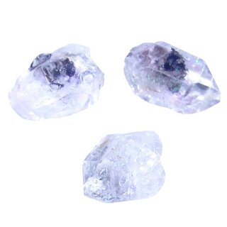 Herkimer Diamant Rohstck RARITT natur gewachsen fluoriszierend ca. 15-20 mm