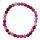 Achat pink (gefärbt) 6 mm Kugel Armband, ca. 19 - 20 cm auf Stretchband