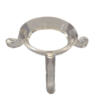 Kunstoff Kugelstnder Eierstnder transparent ca. 30 mm