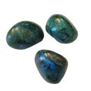 Chrysokoll XL Trommelstein Handschmeichler ca. 40 - 55 mm