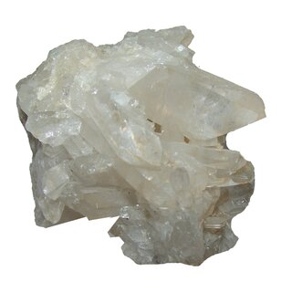 Bergkristall Stufe ca. 5 - 6 kg , milchig ideal zum Eingraben in die Erde