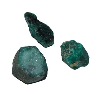 Smaragd Roh Natur Stck in Matrix (Muttergestein) Gre M: ca. 20 - 30 mm