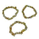 Opal gelb Splitter Armband ca. 19 - 20 cm auf Stretchband