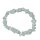 Opal weiß Splitter Armband ca. 19 - 20 cm auf Stretchband
