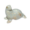 Speckstein Robbe geschliffen Figur ca. 25 x 35 mm