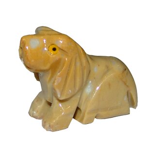Speckstein Dackel / Hund  geschliffen Figur ca. 25 x 40 mm