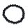 Hämatit Kinder Armband  Kugel ca. 6 mm, auf Strechband ca. 13 - 15 cm