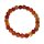 Achat Carneol Kinder Armband Kugel 6 mm ca. 13 - 15 cm auf stabilem Stretchband aufgezogen