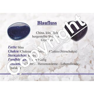 Blaufluss Kinder Armband 6 mm Kugel auf Strechband ca. 13 - 15 cm