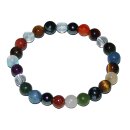 Multi Color Kinder Armband Kugel ca. 6 mmauf Stretchband...