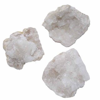 Quarz Drusen Stck Rohstck Drusensegment aus Marokko ca. 40 - 60 mm