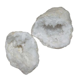 Quarz Geode geffnet Gre L: ca. 45 - 60 mm das lteste berraschungsei a. d. Tiefe der Erde