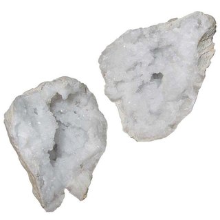 Quarz Geode geffnet Gre L: ca. 45 - 60 mm das lteste berraschungsei a. d. Tiefe der Erde