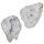 Quarz Geode geöffnet Größe L: ca. 45 - 60 mm das älteste Überraschungsei a. d. Tiefe der Erde