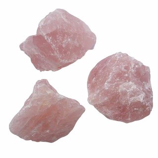 Rosenquarz Natur Rohstein Rohstck ca. 50 - 80 g aus Madagaskar unbehandelt