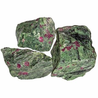 Rubin Zoisit Rohstein gute Quailitt mit rotem Rubin ca. 0,5 - 1 kg ca. 60 - 100 mm