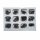 Siliziumkarbid Silizium Silicium Carbid 12 Set mini Stücke je 15 - 20 mm ideal give away Geschenk