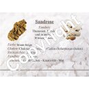 Sandrose Wüstenrose aus Mexiko Größe M: ca. 40 - 50 mm als Deko - oder als Duftöl Speicher