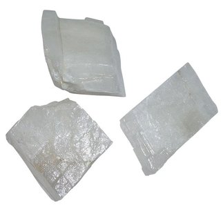 Calcit weiß Rohstein Rohstück aus Mexiko ca. ca. 50 - 80 g 1 Stück