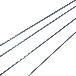 Kunststoff-Halsreifen vierreihig schwarz 42 cm fr Bohrungen ab 2,5 mm