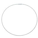 Stahl-Halsreifen silberfarbig fr Bohrungen ab 2,5 mm, 42...